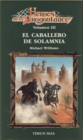 Portada de El Caballero De Solamnia, de Michael Williams