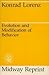 Evolution and Modification of Behavior