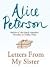 Letters from My Sister by Alice Peterson