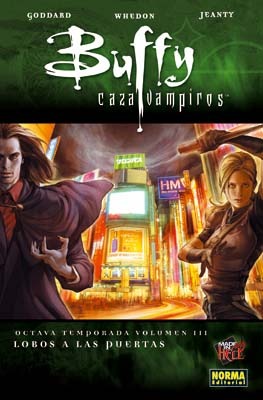 Portada de Buffy cazavampiros 3: Lobos a las puertas, de Drew Goddard