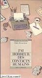 J'ai horreur des ...