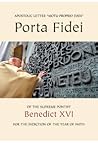 Carta apostólica en forma de Motu Proprio Porta Fidei by Pope Benedict XVI