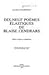 Dix-neuf poèmes élastiques de Blaise Cendrars: Edition critique et commentée