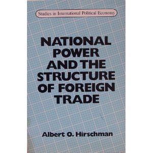 National Power and the Structure of Foreign Trade