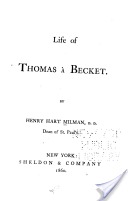 Life of Thomas à Becket