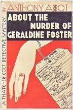 About the Murder of Geraldine Foster (Thatcher Colt #1)
