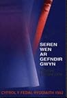 Seren Wen ar Gefndir Gwyn by Robin Llywelyn