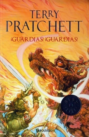 Portada de ¡Guardias! ¡Guardias!, de Terry Pratchett