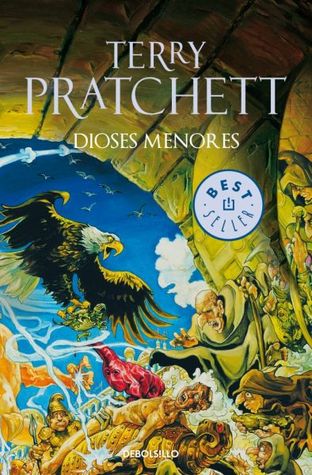 Portada de Dioses menores, de Terry Pratchett