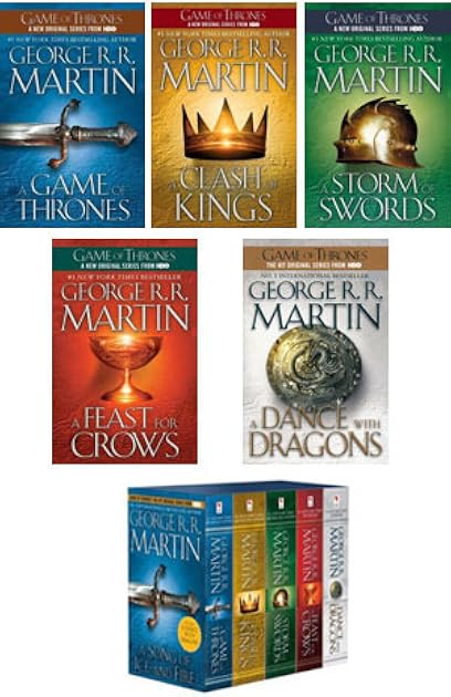 A Song of Ice and Fire series: 5-Book Boxed Set
