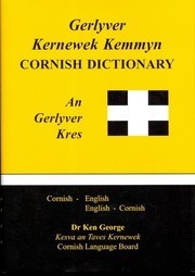 Gerlyver Kernewek Kemmyn - An Gerlyver Kres-