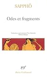 Odes Et Fragments