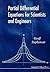Partial Differential Equations for Scientists and Engineers by Geoffrey Stephenson