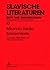 Bosnientexte: Ivo Andrić, Meša Selimović, Dževad Karahasan (Slavische Literaturen) (German Edition)