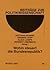 Wohin steuert die Bundesrepublik? by Matthias Bohnet