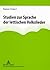 Studien zur Sprache der lettischen Volkslieder by Rainer Eckert