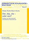 Der, das, die – oder wie?: Studien zum Genuserwerb schwedischer Deutschlehrer (Germanistische Schlaglichter - Neue Folge) (German Edition)
