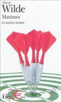 Maximes et autres textes (Mass Market Paperback)