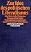 Zur Idee des politischen Liberalismus: John Rawls in der Diskussion (Suhrkamp Taschenbuch Wissenschaft) (German Edition)