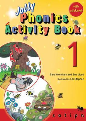 Jolly Phonics Activity Book 1: in Precursive Letters (British English edition) (Jolly Phonics Activity Books, set 1-7)