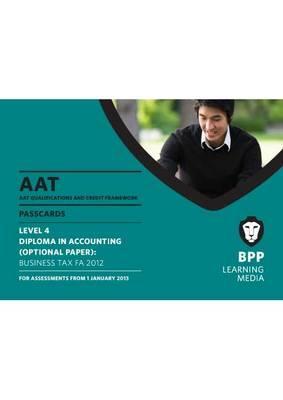 AAT - Business Tax FA2012: Passcard (L4O)