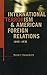 International Terrorism And American Foreign Relations, 1945-1976