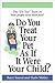 Do You Treat Your Pet as if it were Your Child?