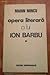 Opera literară a lui Ion Barbu (Romanian Edition)