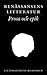 Renässansens litteratur: prosa och epik (Litteraturens klassiker i urval och översättning, #6)