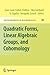 Quadratic Forms, Linear Algebraic Groups, and Cohomology by Jean-Louis Colliot-Thélène
