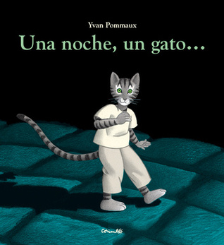 Portada de Una noche, un gato, de Yvan Pommaux