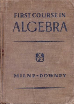 First Course In Algebra (Hardcover)