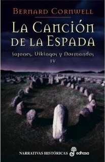 Portada de La canción de la espada, de Bernard Cornwell