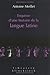 Esquisse d'une histoire de la langue latine