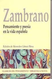 Pensamiento y poesía en la vida española (Paperback)