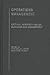 Operations Management (Critical Perspectives on Business and ... by T.R. Crompton