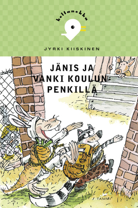 Jänis ja Vanki koulunpenkillä