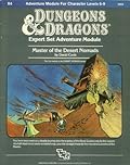 Dungeons and Dragons Expert Module Monster of the Desert Nomad