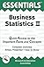 Business Statistics II Esse...