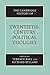 The Cambridge History of Twentieth-Century Political Thought by Terence Ball The Cambridge History of Twentieth-Century Political Thought by Terence Ball