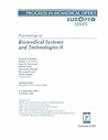 Biomedical Systems and Technologies II: Proceedings of 4-6 September 1997 San Remo, Italy (Progress in Biomedical Optics : Europto Series : Spie Proceedings Series Volume 3199) Biomedical Systems and Technologies II: Proceedings of 4-6 September 1997 San Remo, Italy (Progress in Biomedical Optics : Europto Series : Spie Proceedings Series Volume 3199)
