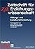 Bildungs- und Sozialberichterstattung: Zeitschrift für Erziehungswissenschaft