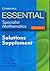 Essential Specialist Mathematics: Solutions Supplement (Essential Mathematics)