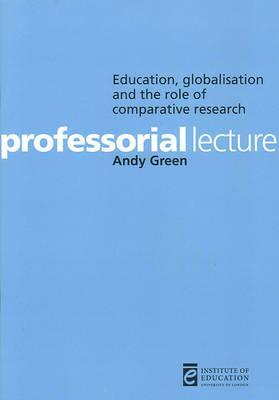 Education, Globalization and the Role of Comparative Research [OP] (Education K-12)