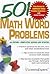 501 Math Word Problems (501 Series)