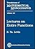 Lectures on Entire Functions (Translations of Mathematical Monographs)