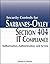 Security Controls for Sarbanes-Oxley Section 404 It Compliance: Authorization, Authentication, and Access