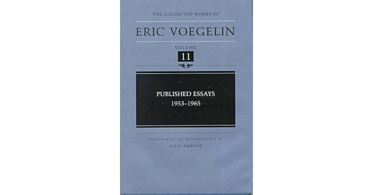Voegelin published essays 05 image