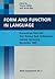 Form and Function in Langauge by Sharon Millar