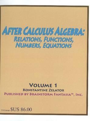 After Calculus Algebra: Relations, Functions, Numbers, Equations